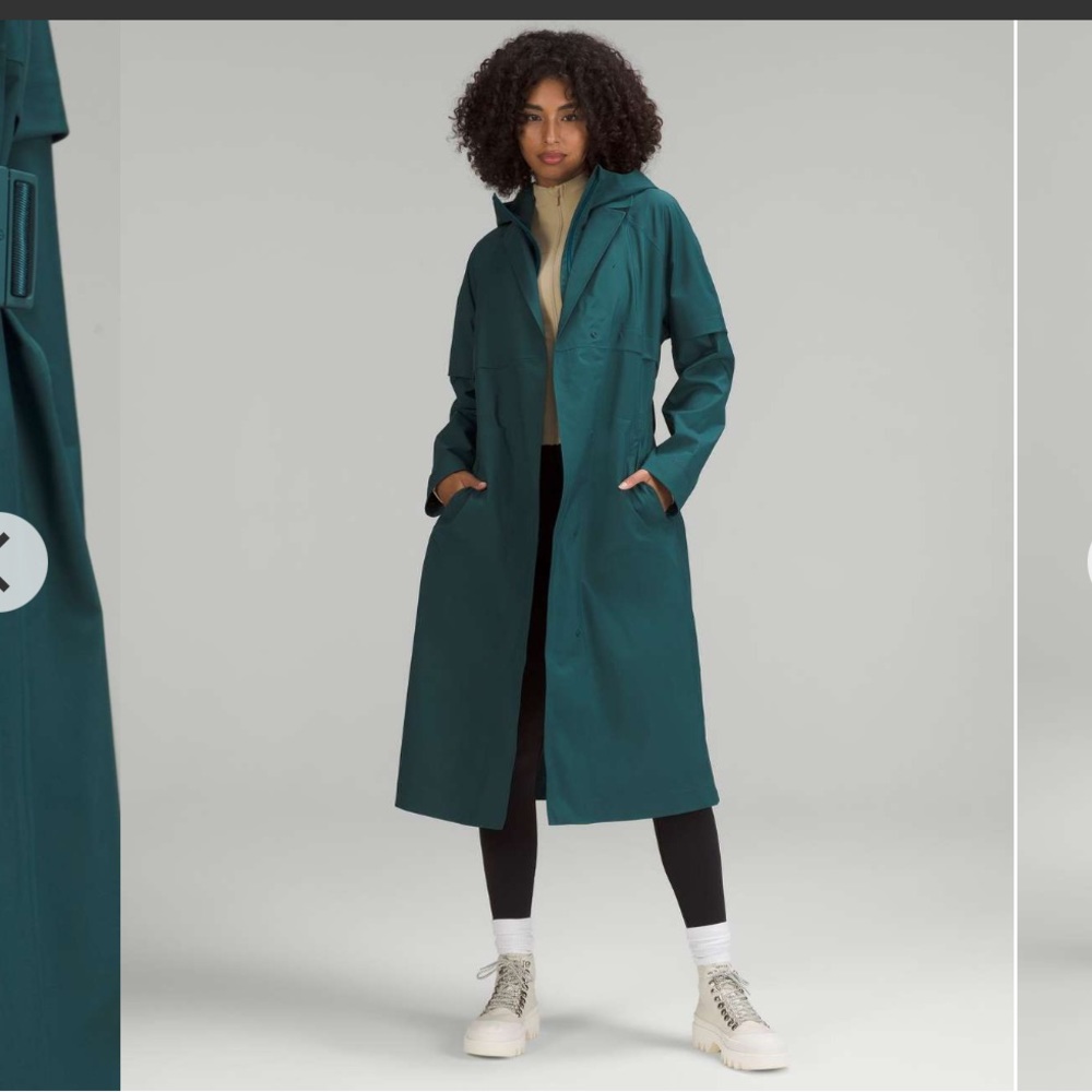 Lululemon Belted Rain Trench coat